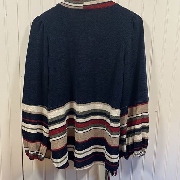 Entro open front long sleeve cardigan - Picture 5 of 5